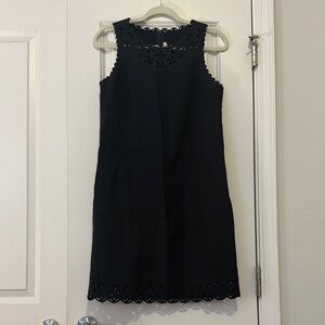 J. Crew Navy Sleeveless Mini Dress